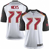 Nike Men & Women & Youth Buccaneers #77 Nicks White Team Color Game Jersey,baseball caps,new era cap wholesale,wholesale hats